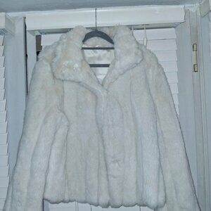 New look fur coat
